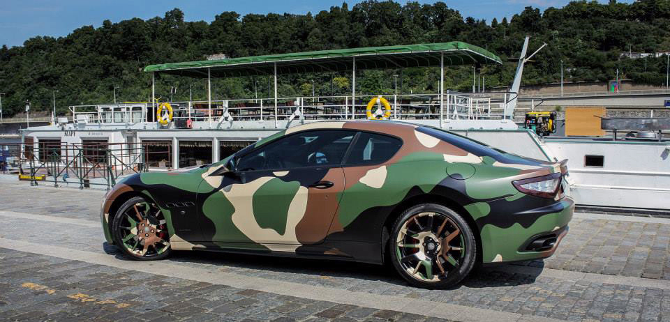 Camo Car Vinyl Wraps (Digital, Urban, Snow & more)