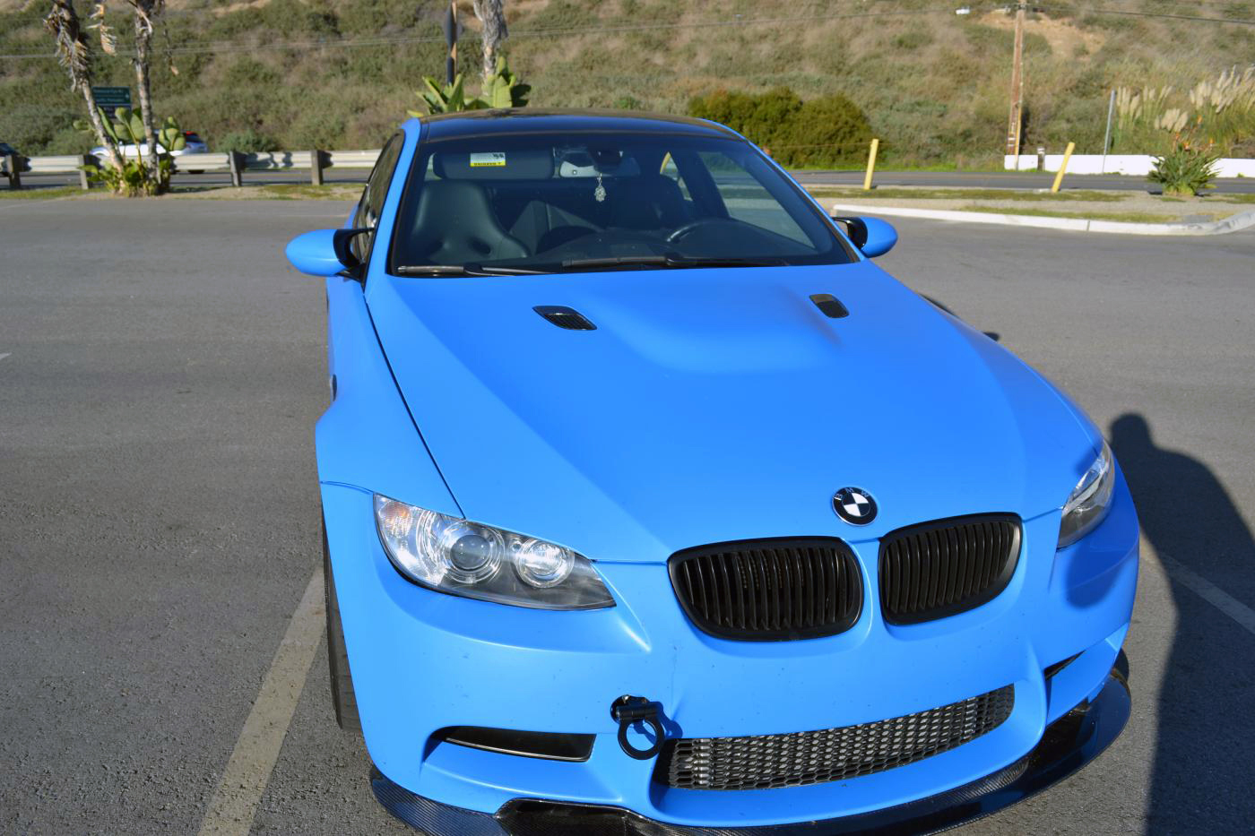Matte Blue Vinyl Wrap for your Car