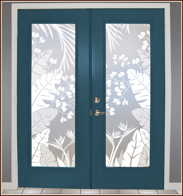 Glass Door Window Film Home Installation