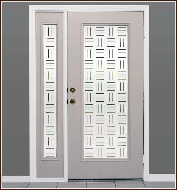 Glass Door Window Film Home Installation