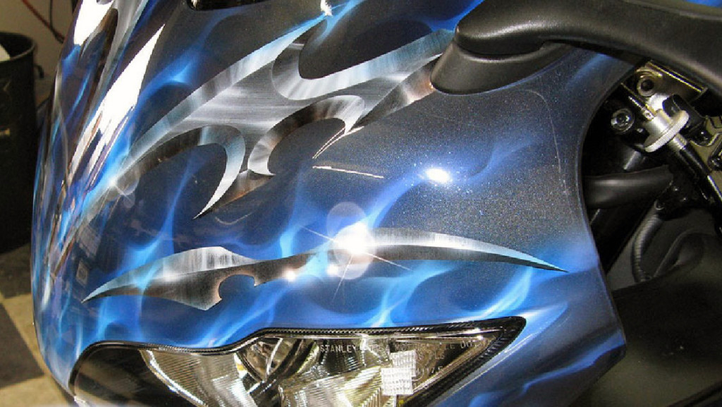 Motorcycle (Bike) Clear Paint Protection Film Installation