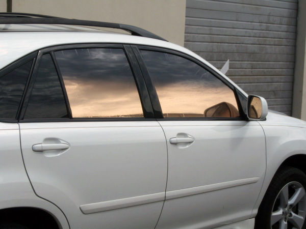 Bronze Car Window Tint Installation