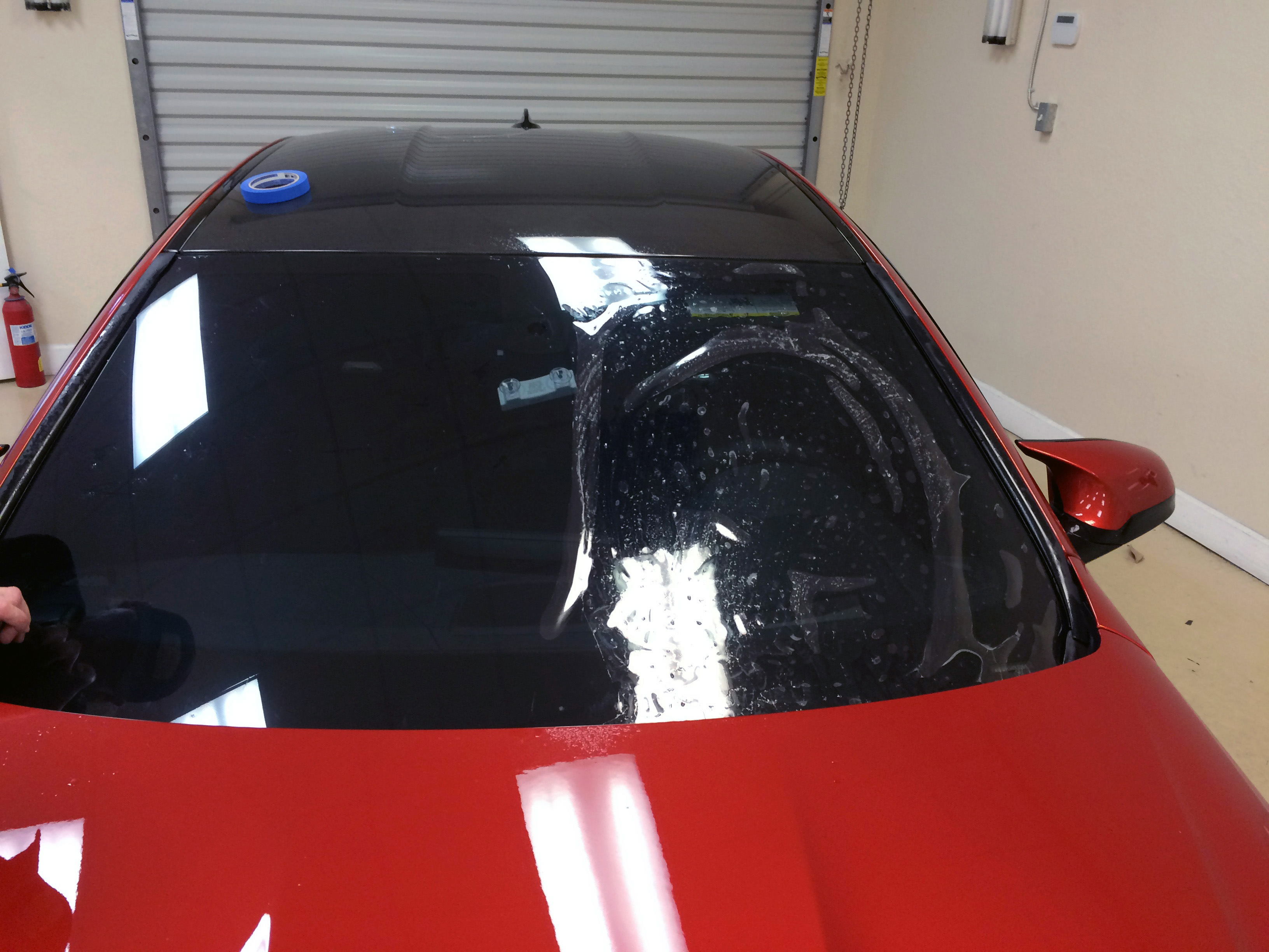 Windshield Protection Film Installation Service