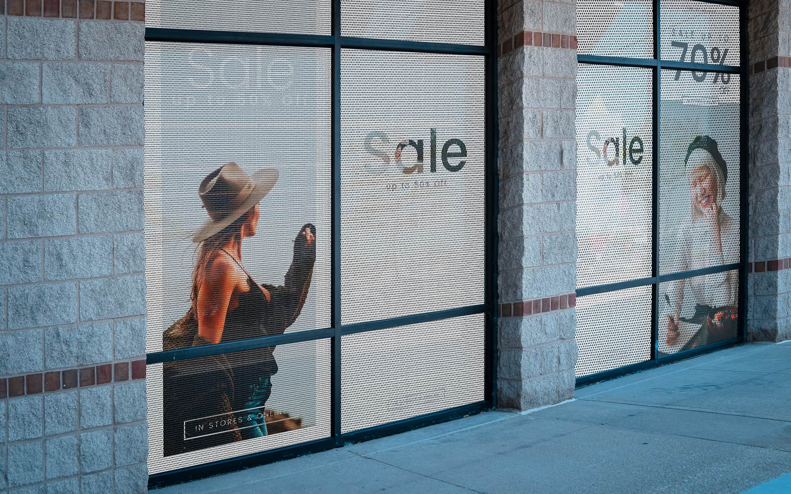See Through Window Graphics For Great Exposure, Increased Sales