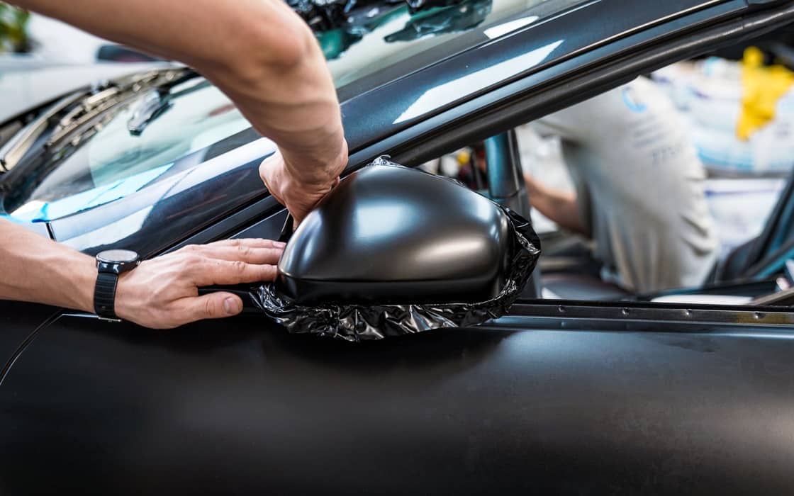 Install Mirror Caps Wrap: Protection & Finished Look of Your Car