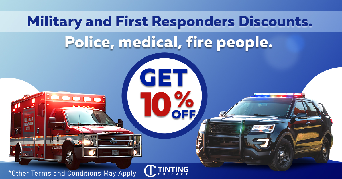 10% OFF for police, medical, fire people