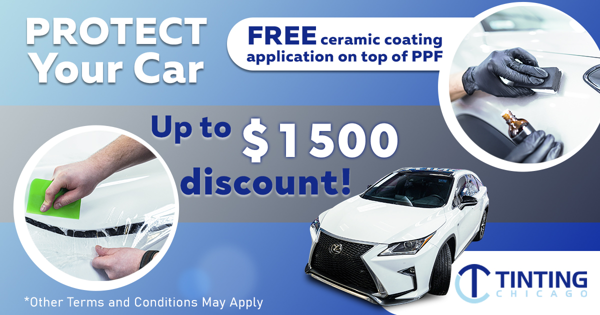 Get a FREE ceramic coating. Up to $1500 discount
