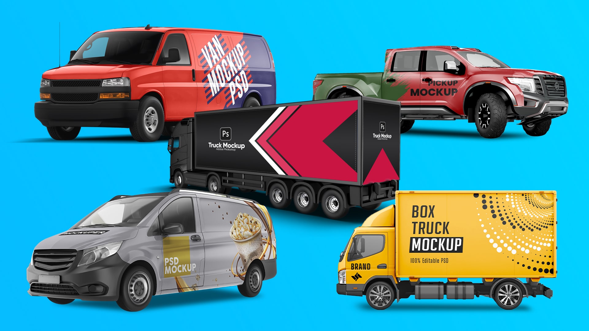Custom Decal for Trucks: A Vibrant Brand Presentation and a 100% Image Impact