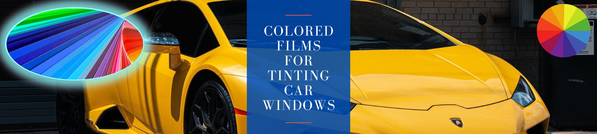 colored car window tint