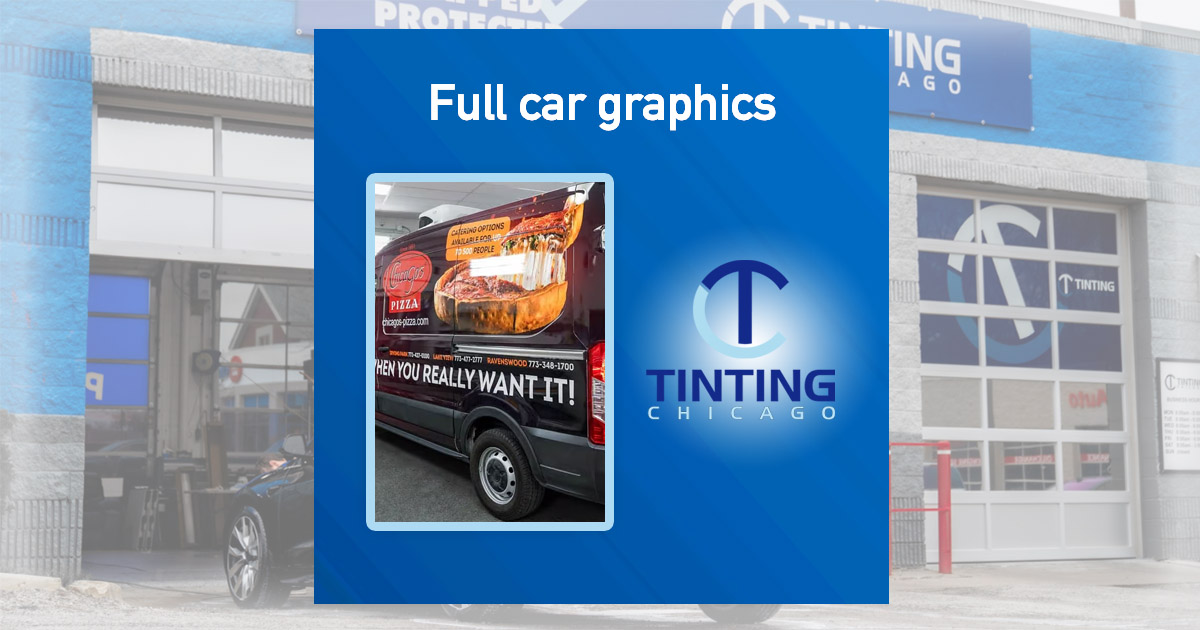 Install Full Car Graphics at a Great Price | Tinting Chicago