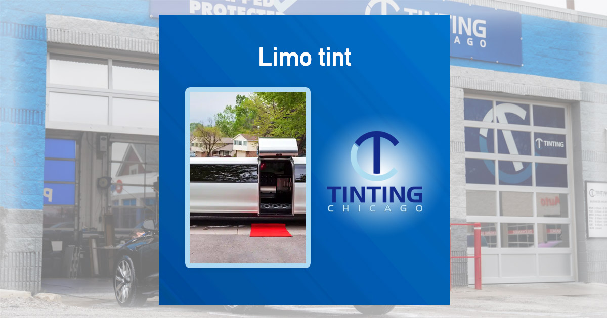 Limo Window Limousine Window Tinting — Custom Service for the VIP Cars